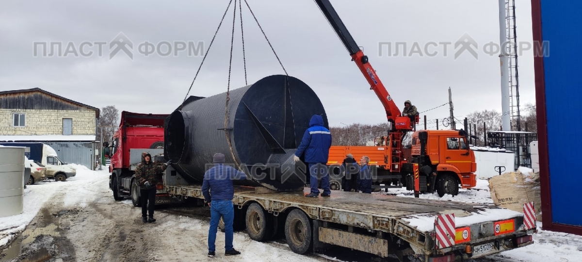 Пластиковые канализационные колодцы