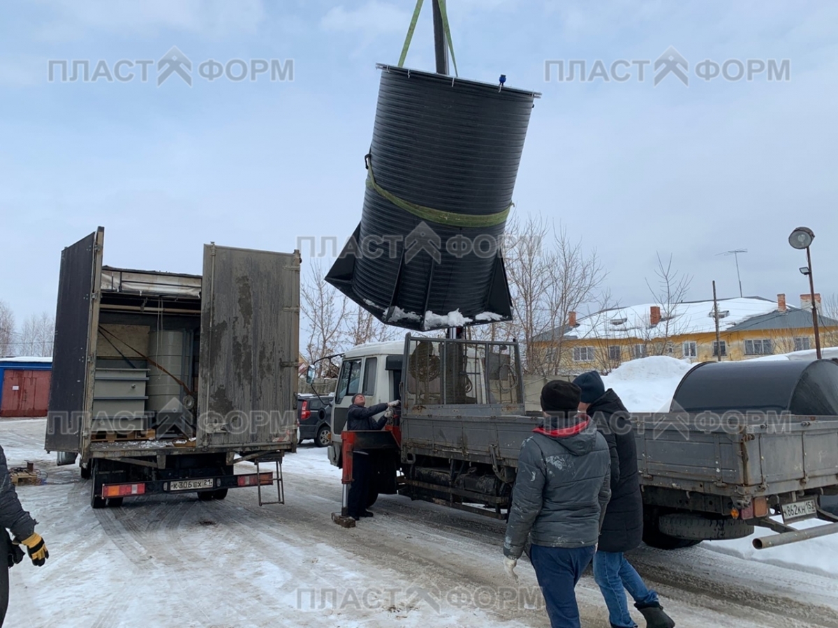 Пластиковые канализационные колодцы