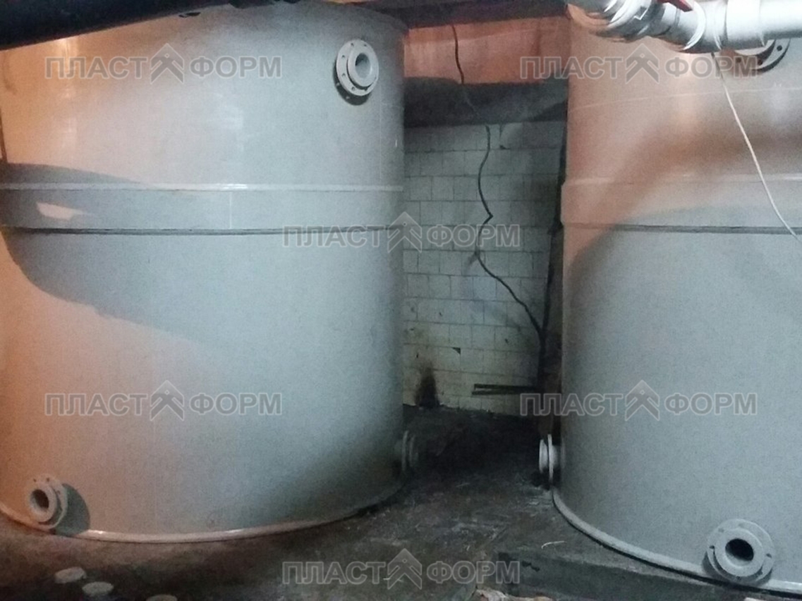 Изготовление емкостей из полипропилена и полиэтилена на объекте заказчика