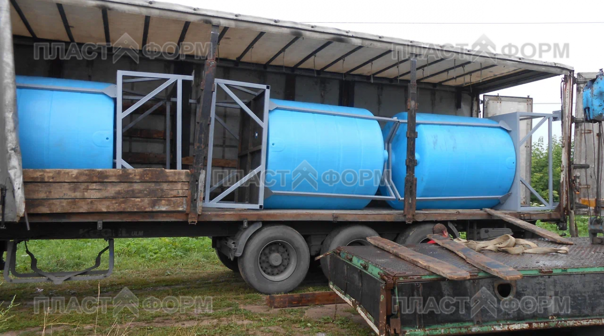 Купить конические емкости в Москве от 500 литров. Пластиковые емкости с конусным дном от производителя