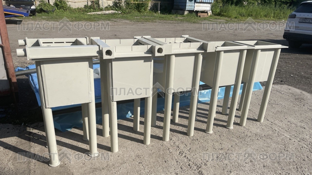 Гальванические ванны из полипропилена