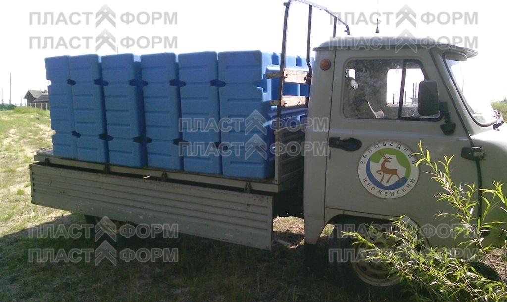 Пластиковые понтоны модульные в Москве от производителя