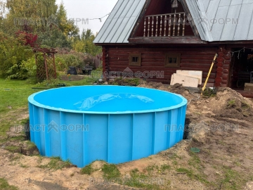 пластиковый бассейн